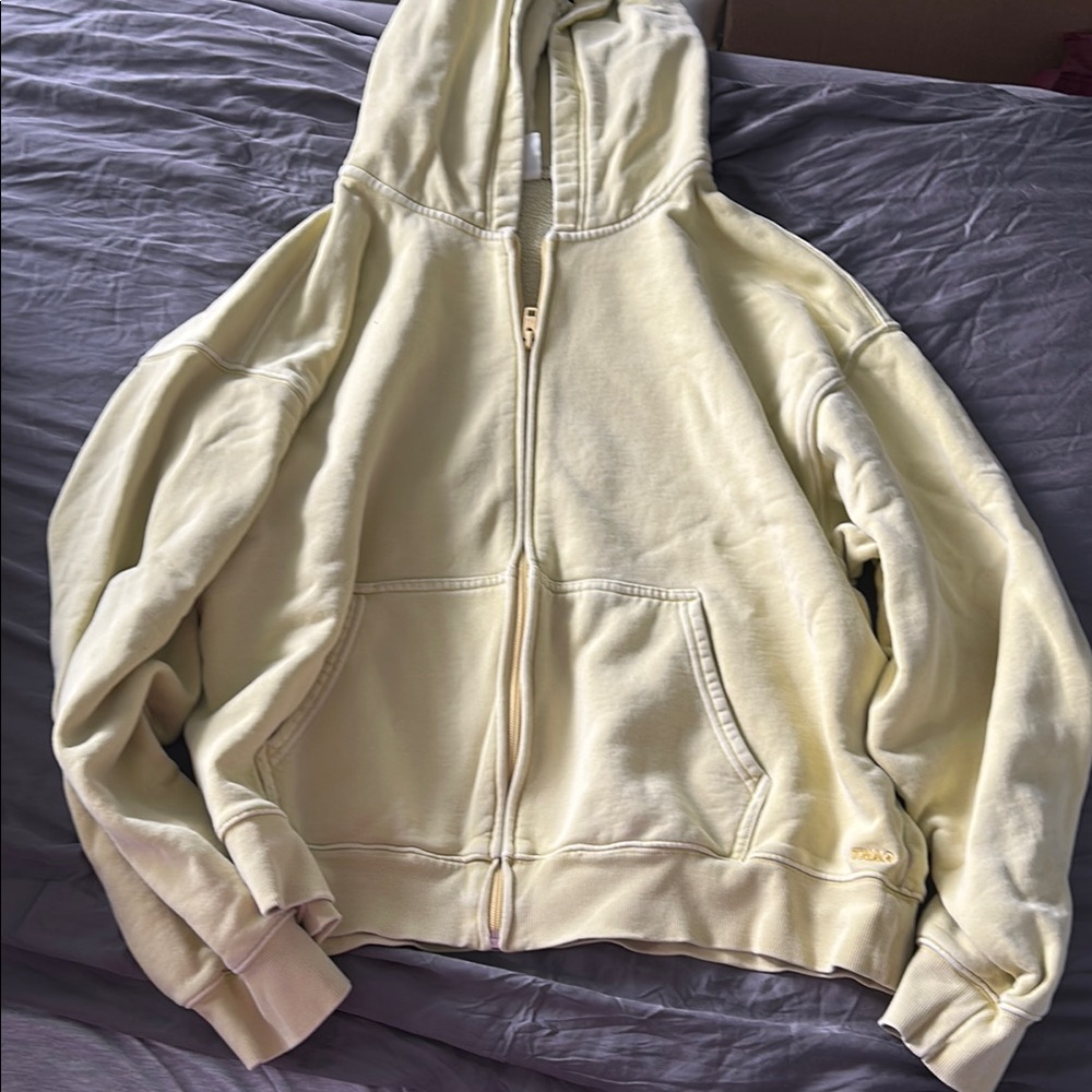 TNA sweatfleece cozy fleece Zip-Up Hoodie